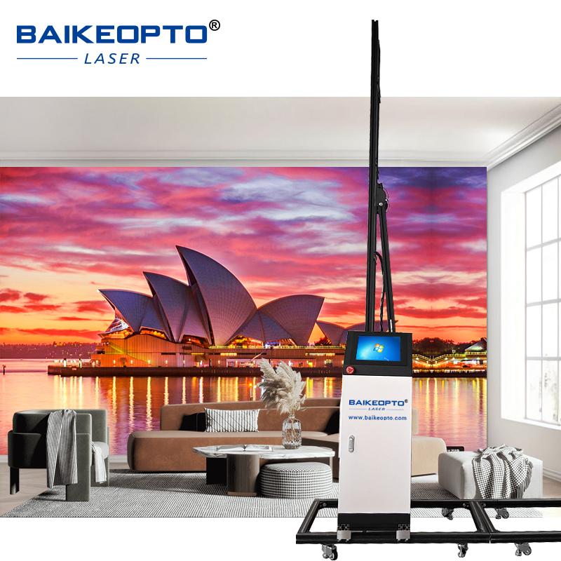 BK-UP600X Plus 3D UV Inkjet Printing Device Three DX10 Wall Printing Machine 4 meter Height Wall Painting Machine Continuous 