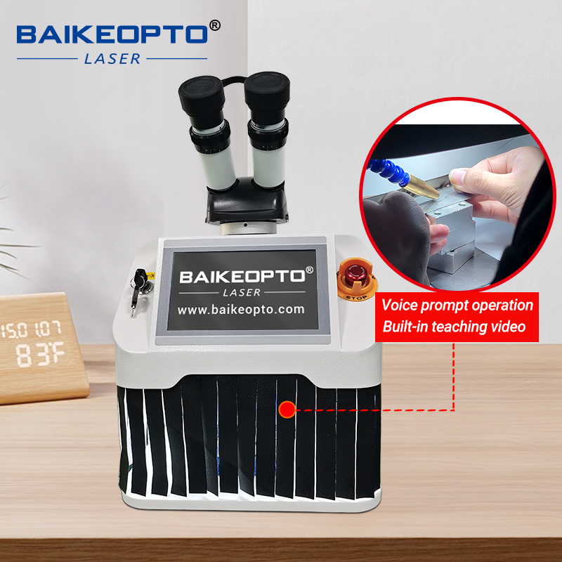 BK-JW60X Pro 60W Hot sale Desktop 300W YAG Jewelry Laser Welding Machine Micro Welding Jewelry Spot Welder