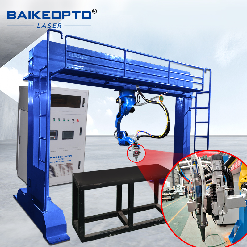 1500W Automated 3D Laser Cutting Yaskawa Robot Arm Machine Flexible for Complex Geometries 