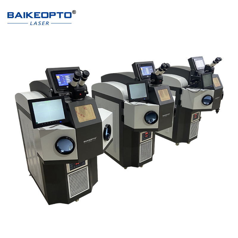 BK-YJW200C 200W Heavy-Duty Standing Jewellery Welder Machine for Gold & Silver