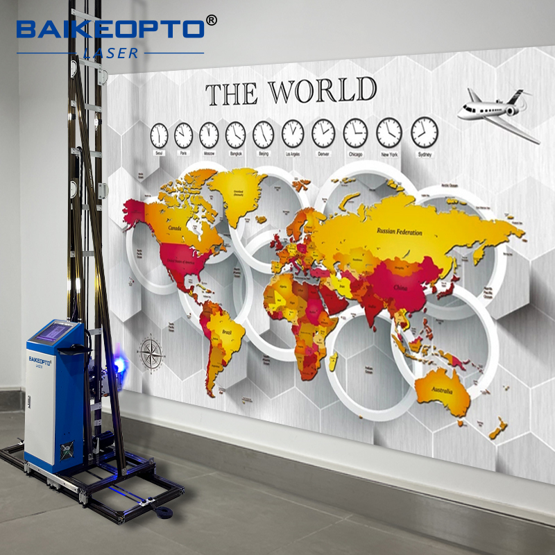 BK-WP500 Plus Vertical Wall Printer for Professional Finish Innovative Wall Printing Technology for Artists 3D Printer Machine