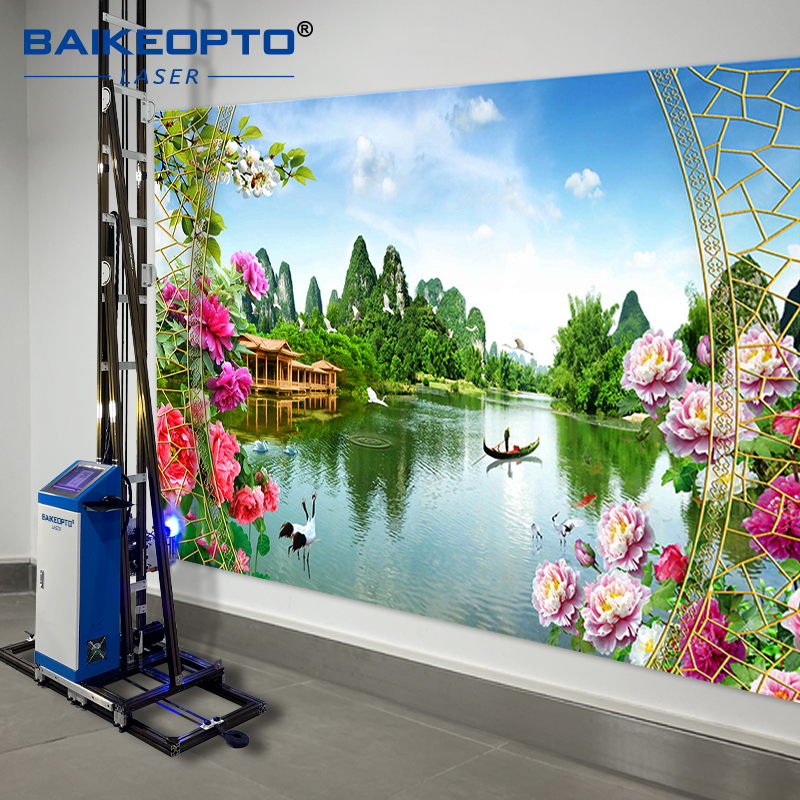 BK-UP900 Plus Vertical Wall Printer for Professional Finish Innovative Wall Printing Technology for Artists 3D Printer Machine