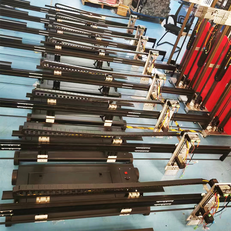 BK-GP200 Horizontal Ground Painting Machine CMYKW UV Ink Industrial 3D Inkjet Floor Printer Machine