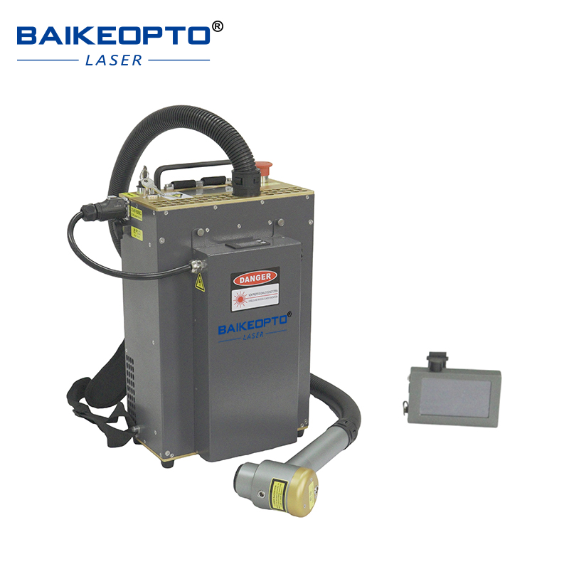 BK-FLC300SC JPT 300W Backpack Pulse Laser Cleaners Space-Saving Pulse Laser Cleaners