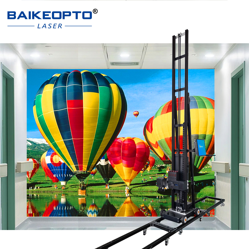 BK-UP900P Plus Large Format 3D Inkjet Wall Ads Painting Machine Exterior & Interior Wall Printing Printer for Various Wall Surfaces
