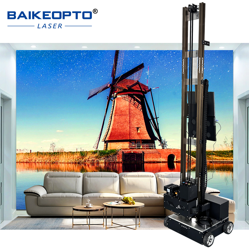 BK-UP1600PS High Resolution Vertical Wall Printer 3D UV Printing for Homes, Restaurants & Hotels