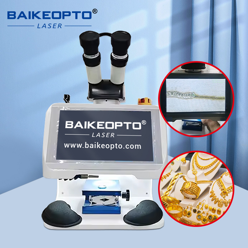 BK-JW150X MAX High Precision 150W Jewelry YAG Laser Welding Machine Price Jewelry Spot Welder for Jewelry Stores, Goldsmiths