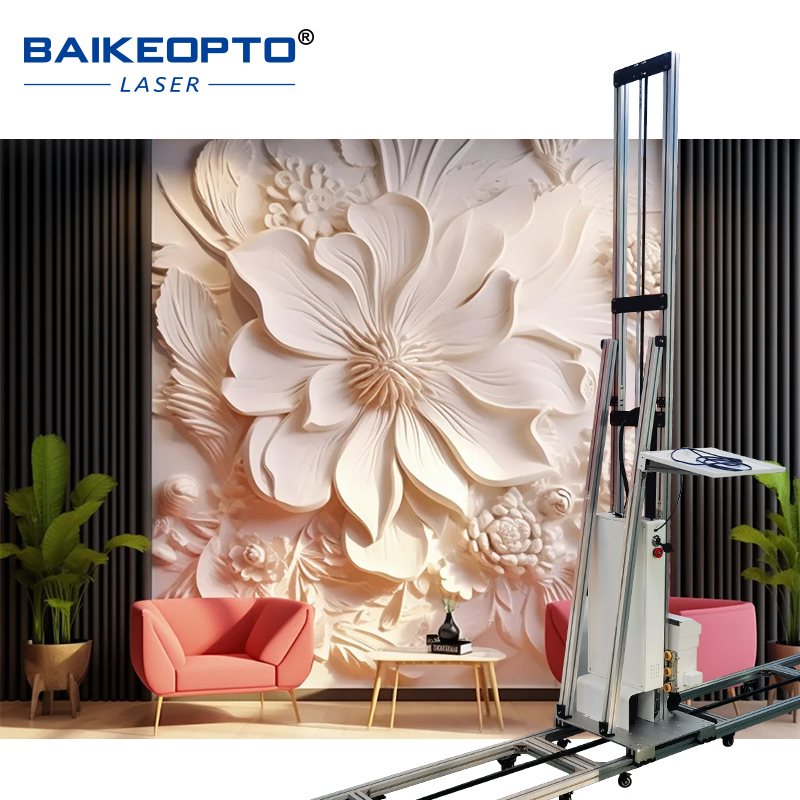 BK-UP200W Wall Decoration Advertising UV Ink Wall Printer Indoor Outdoor 3D Inkjet Wall Printing Machine