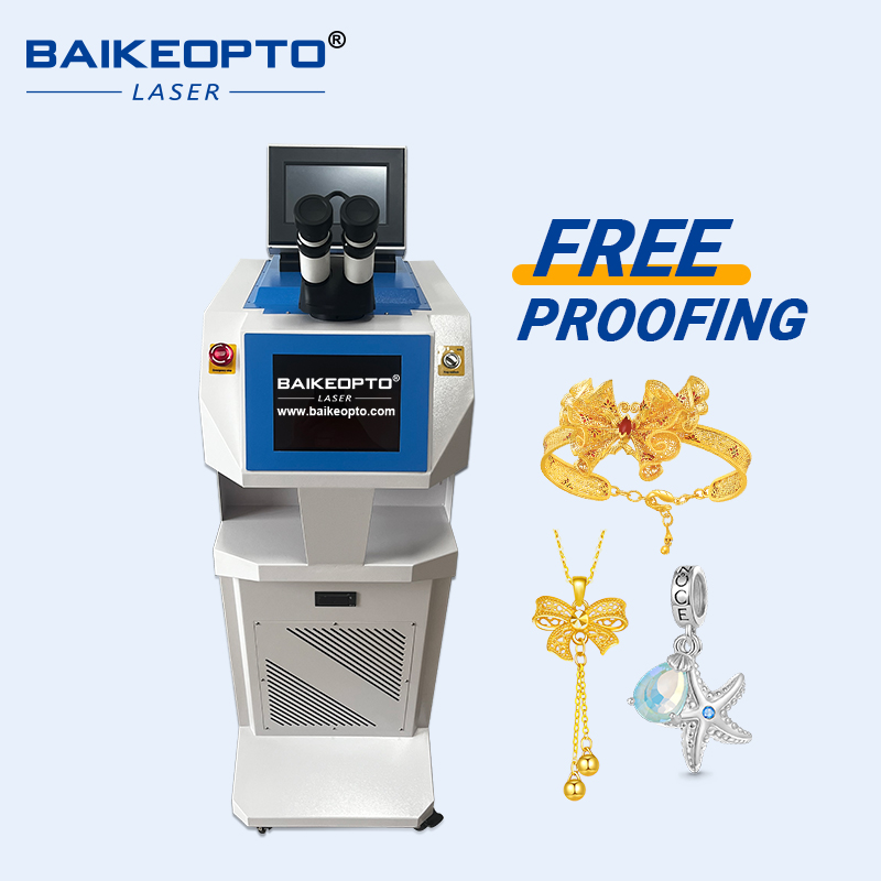 BK-JW200X MAX 200W High Precision YAG Spot Laser Welder Silver Gold Soldering Dental Repairing Jewelry Welding Machine