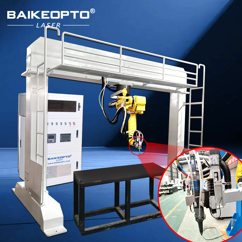 1500W Advanced 3D Fanuc Robot Arm Laser Cutting Machine for Irregular Metal Sheet and Pipe