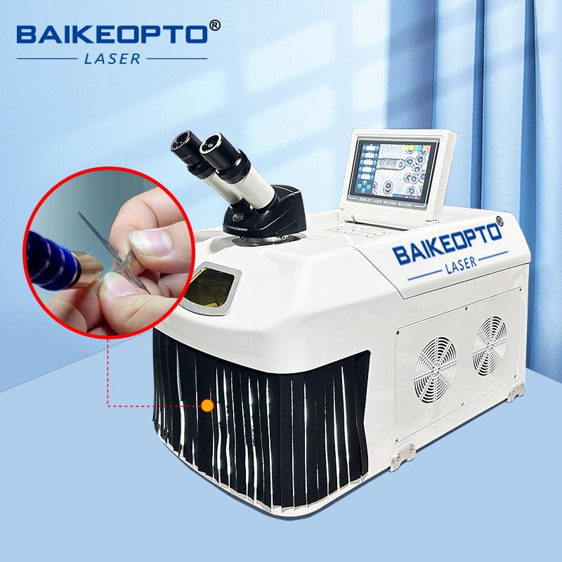 BK-JW60E Pro 60W Portable YAG Laser Jewellery Welder Machine for Gold and Silver Repair