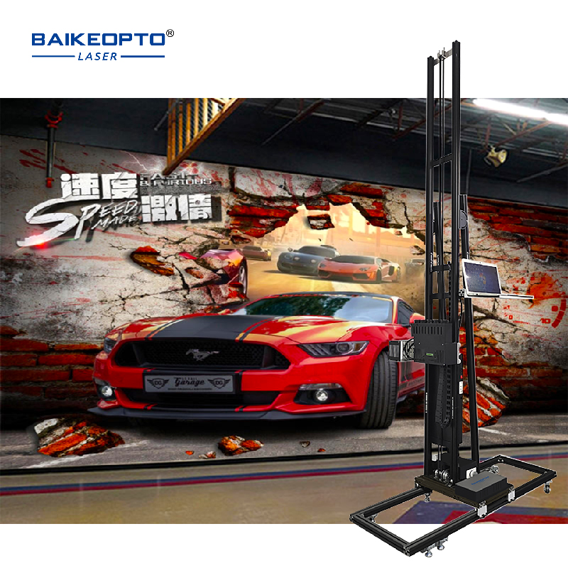 BK-UP1600S Vertical Wall Printing Machine for Artwork Portable Wall Painting Machine Continuous 3D Inkjet Printer