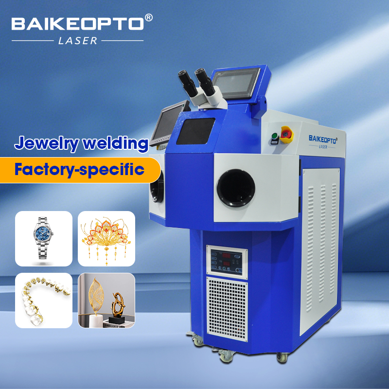 BK-YJW200H Pro 200W Industrial-Grade YAG Laser Jewelry Spot Welder Machine for Fine Jewelry & Complex Designs