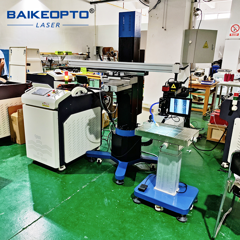 BK-WF150 150W Reliable QCW Fiber Laser Cantilever Welding Machine for Metal Water Pipe Joints, Valves, Showerheads