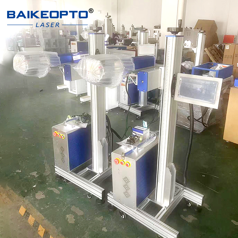 30W High Speed Flying Fiber Laser Marker for Metal Efficient and Precision Fiber Laser Marking Machine