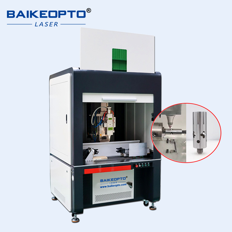 BK-G1500F 1500W Enclosed Small Pipe Laser Cutting Machine for Precision Metal/Stainless Steel/Copper Cutting