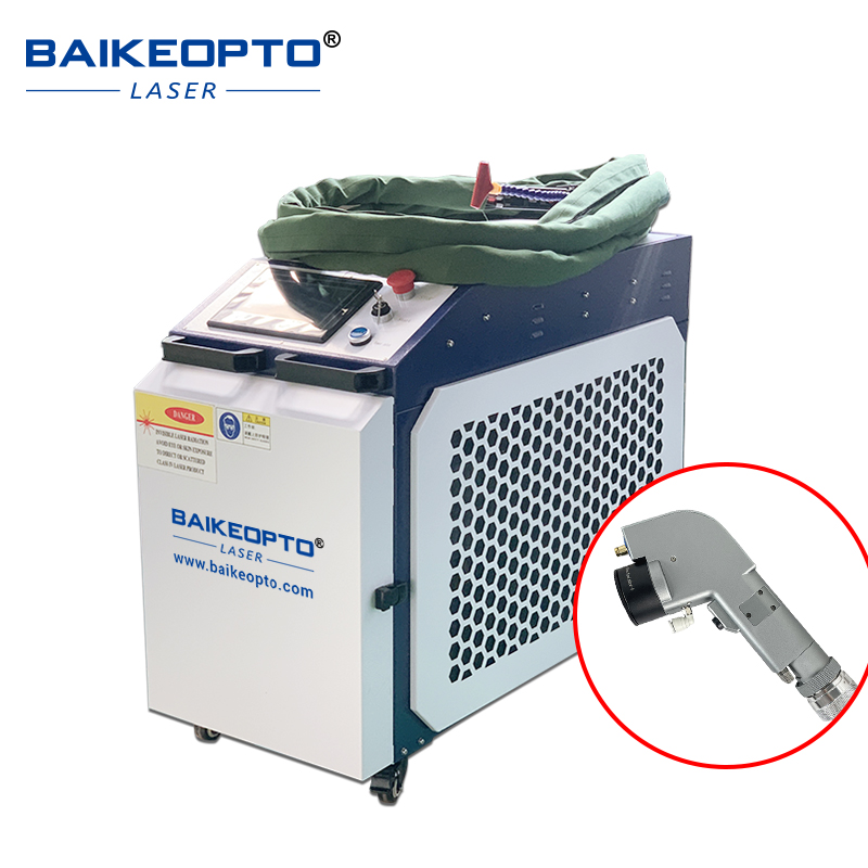 BK-FL1500CS 1500W Handheld Laser Cleaning Machine for Metal Stone Dust Rust 