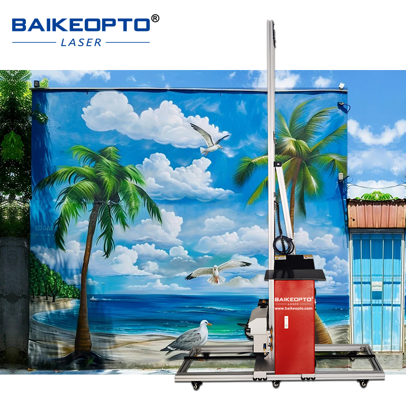 BK-UP200H Vertical Inkjet Wall Printing Machine Innovative Wall Printing Technology for Artists 3D UV Wall Printer Machine