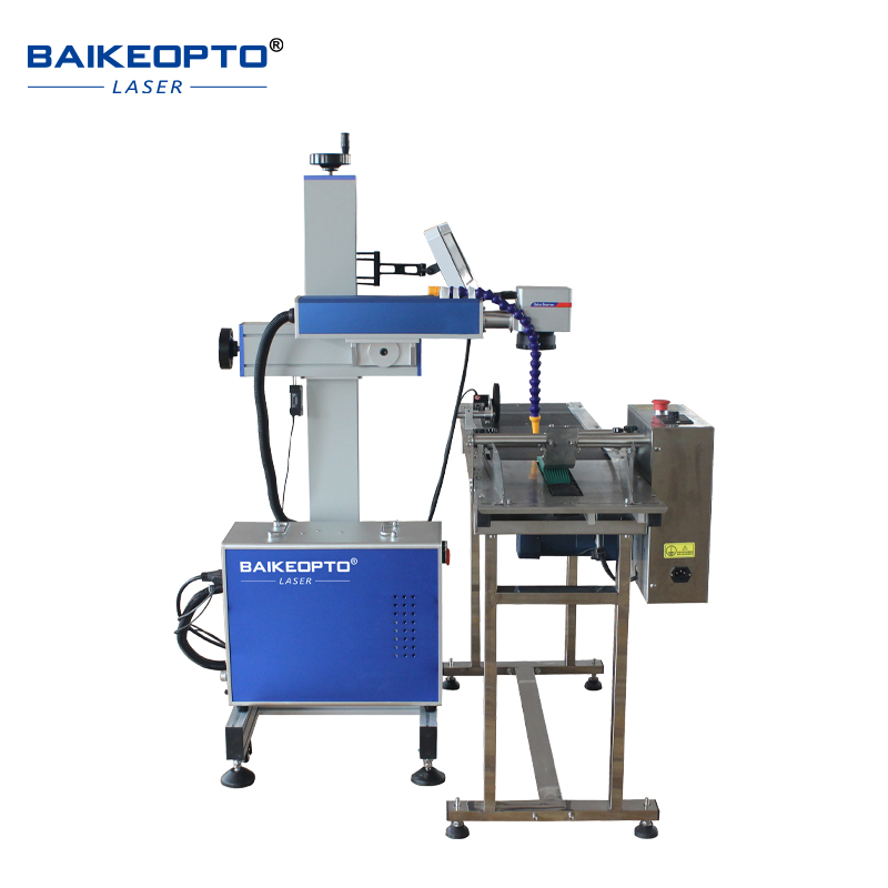 30W High Speed Flying Fiber Laser Marker for Metal Efficient and Precision Fiber Laser Marking Machine