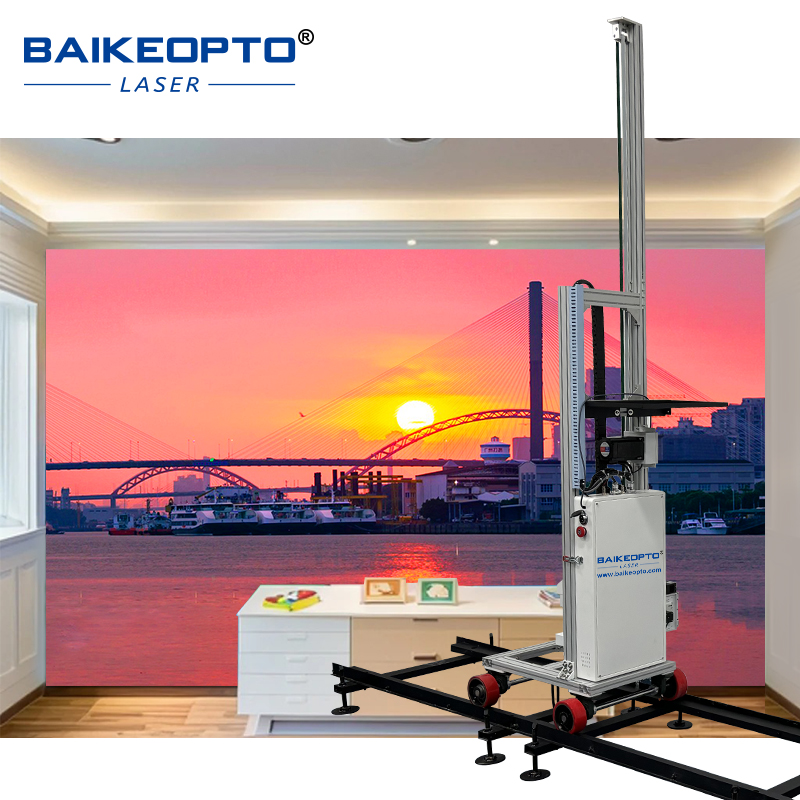 BK-UP3200L Multi-Functional 3D UV Inkjet Wall Printer Use Eco-Friendly Inkjet Wall Printing Machine with Fast Drying Time