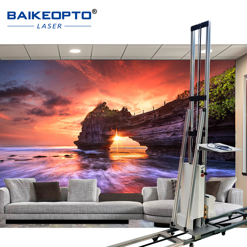 BK-UP3200W Vertical 3D UV Inkjet Wall Printer Use Eco-Friendly Inkjet Wall Printing Machine with Fast Drying Time