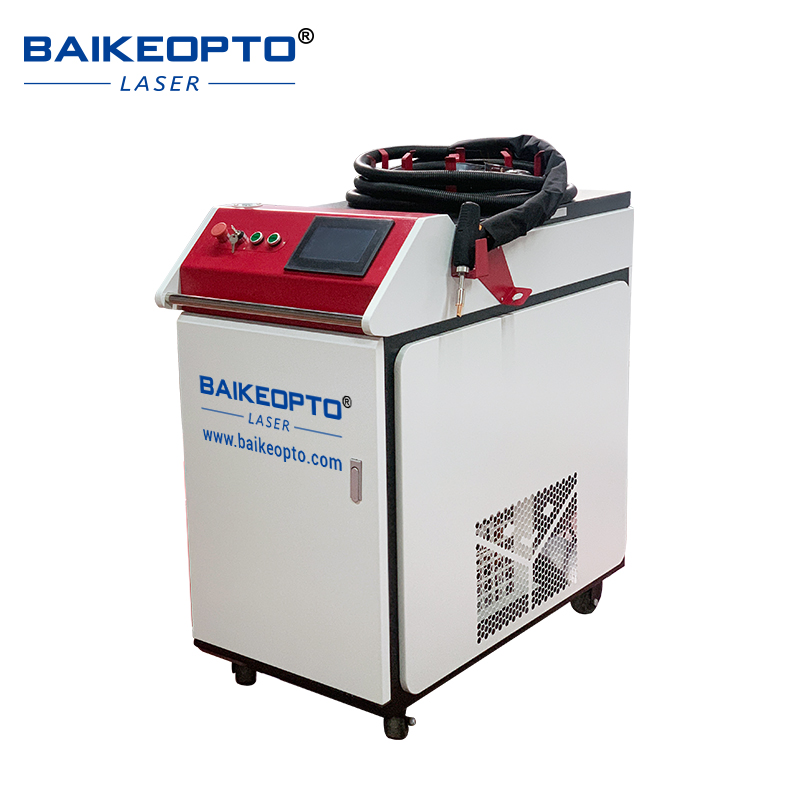 BK-FL1500PS 1500W Raycus Laser Source Efficient Non-Contact Continuous Laser Cleaner for Metal Surfaces