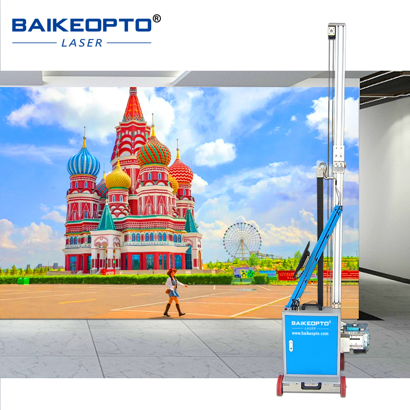 BK-UV64K Ai Intelligent Wall Printer 3D Inkjet Wall Painting Machine Eco-Friendly Wall Printing Printer for Sustainable Printing