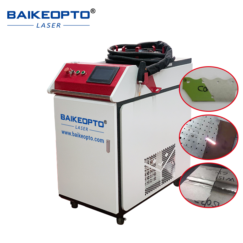 BK-FL1500SL 1500W Raycus Laser Source Handheld Continuous Laser Cleaning Machine for Rust and Oxidation