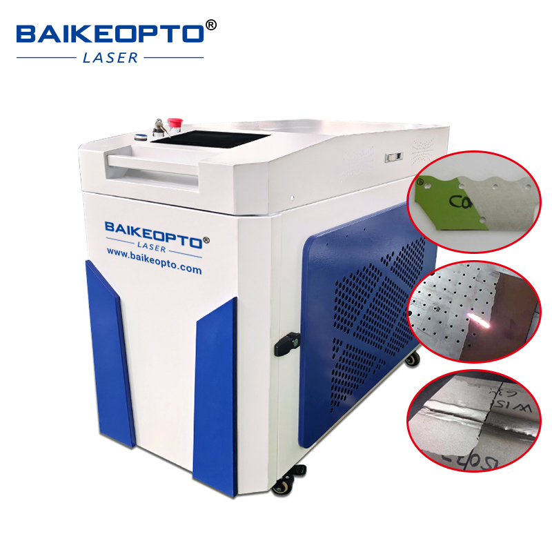 BK-FL1500LC-S 1500W Raycus Laser Source High-Speed Continuous Fiber Laser Cleaner for Industrial Equipment