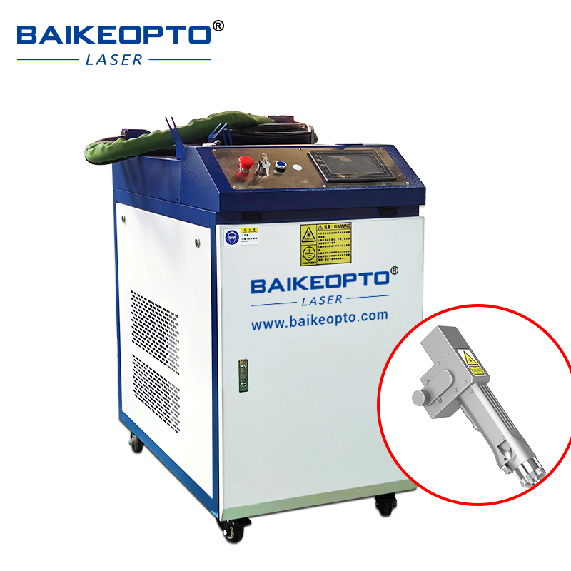 BK-FL3000E 3000W Raycus Laser Source Industrial-Grade Continuous Laser Cleaner for Oil and Grease Removal