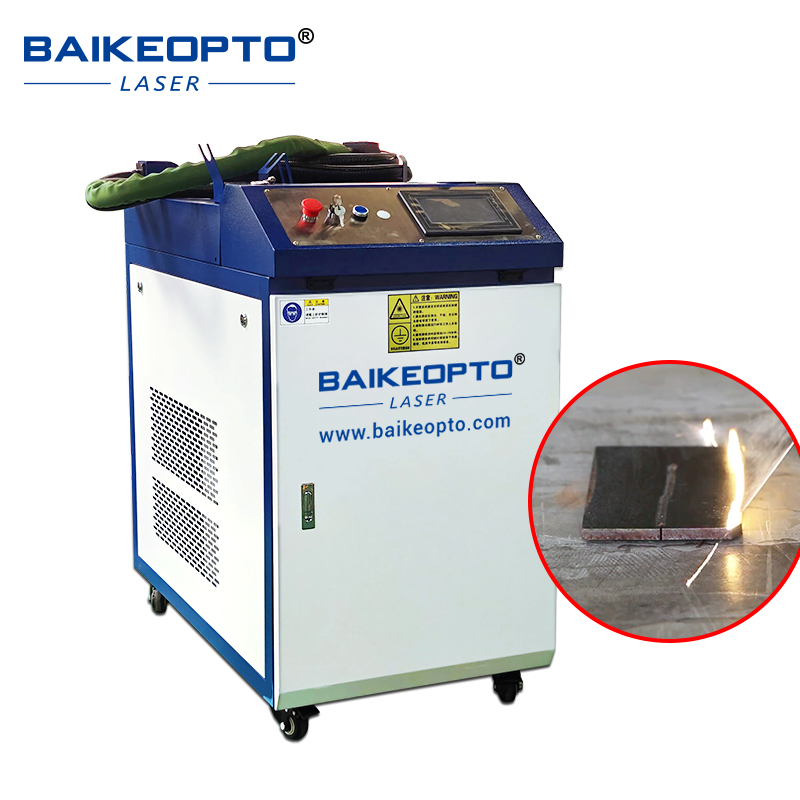 BK-FL3000F 3000W Raycus Laser Source Adjustable Power Continuous Laser Cleaning Machine for Delicate Surfaces