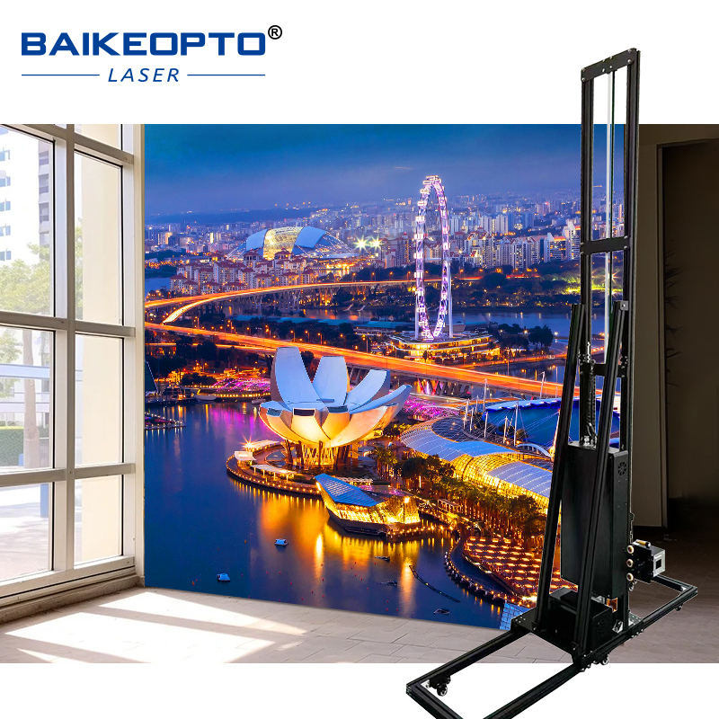 BK-UP3200WX Vertical 3D UV Inkjet Wall Printer Use Eco-Friendly Inkjet Wall Printing Machine with Fast Drying Time