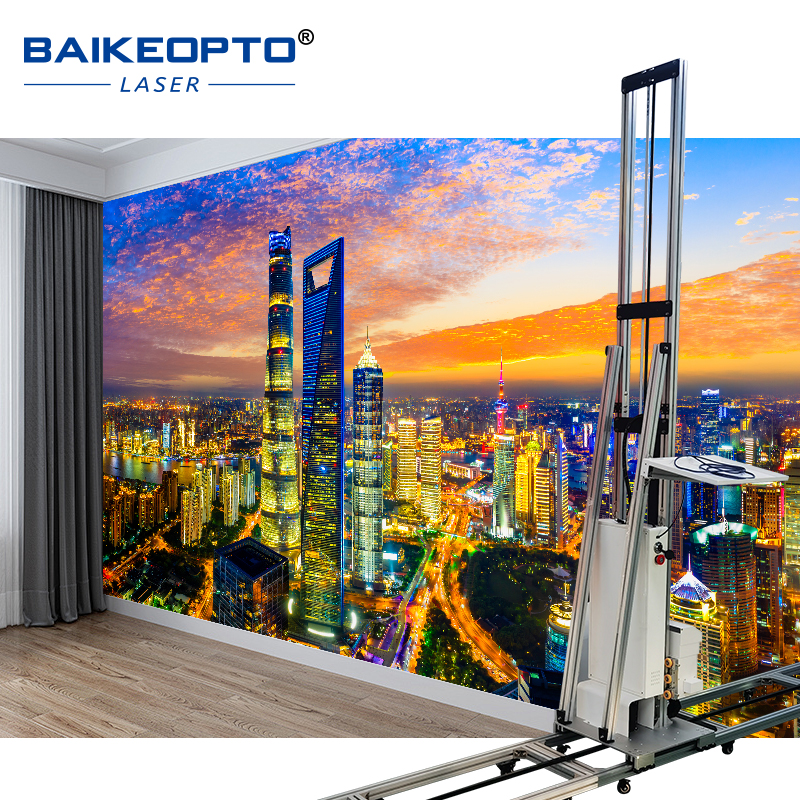 BK-UP3200W Vertical 3D UV Inkjet Wall Printer Use Eco-Friendly Inkjet Wall Printing Machine with Fast Drying Time