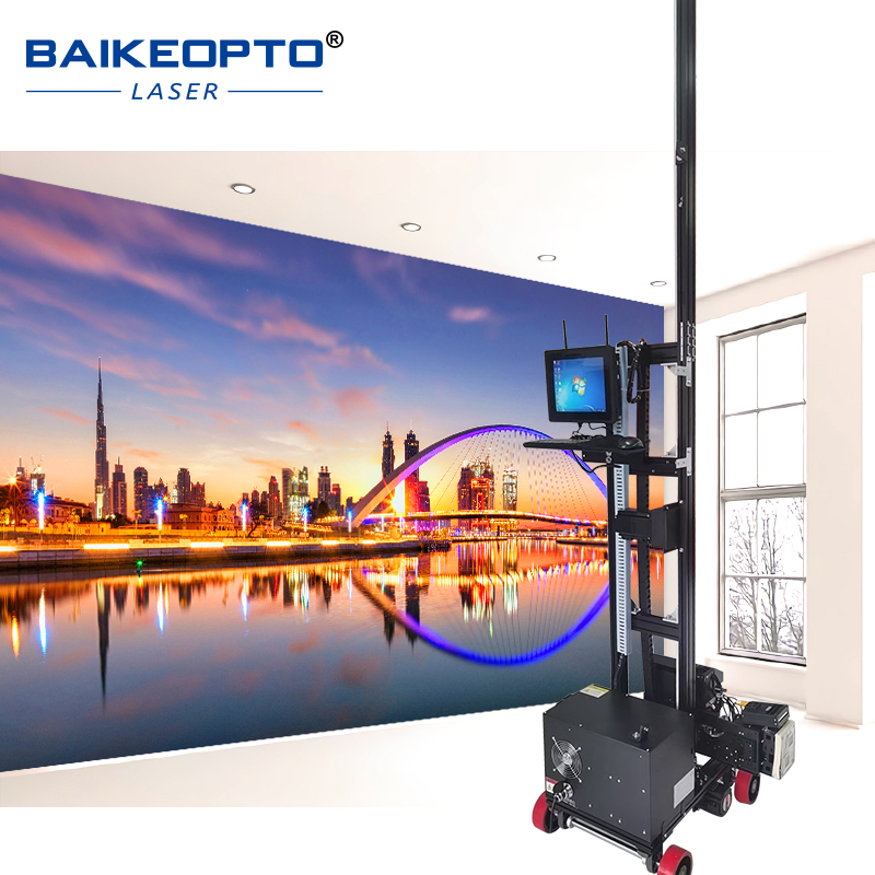 BK-GP1600XP Innovation 3D UV Inkjet Wall and Floor Printer Use Eco-Friendly Inkjet Wall and Ground Printing Machine with Fast Drying Time