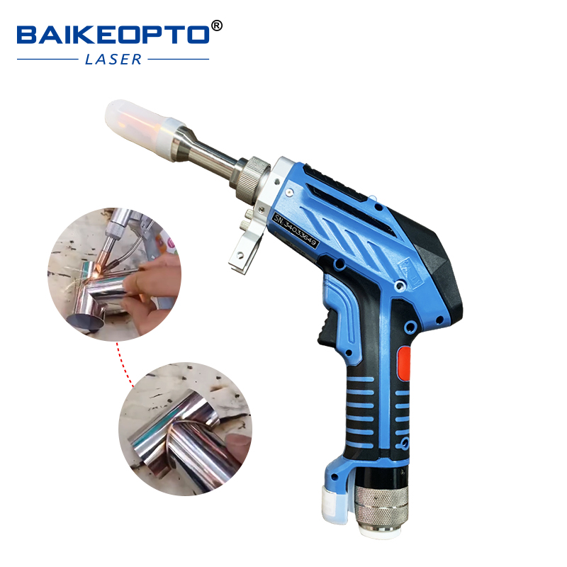 Qilin DWT22 Dual-Mirror Handheld Welding Head with Wire Feeder【FOB】