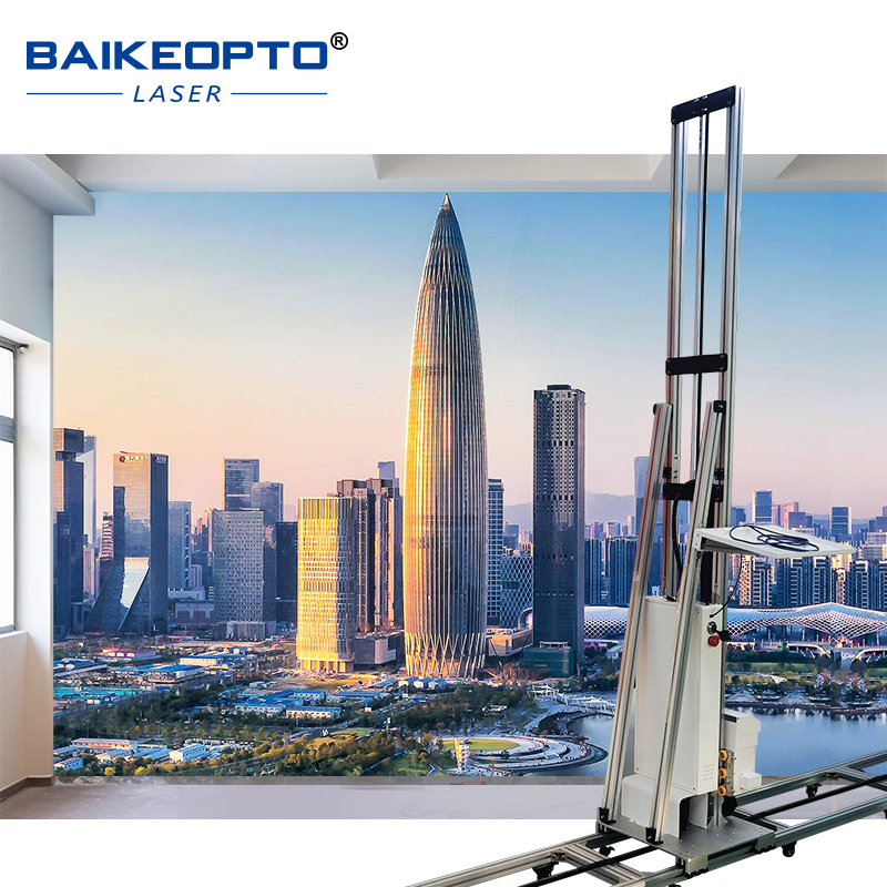 BK-UP200W Wall Decoration Advertising UV Ink Wall Printer Indoor Outdoor 3D Inkjet Wall Printing Machine