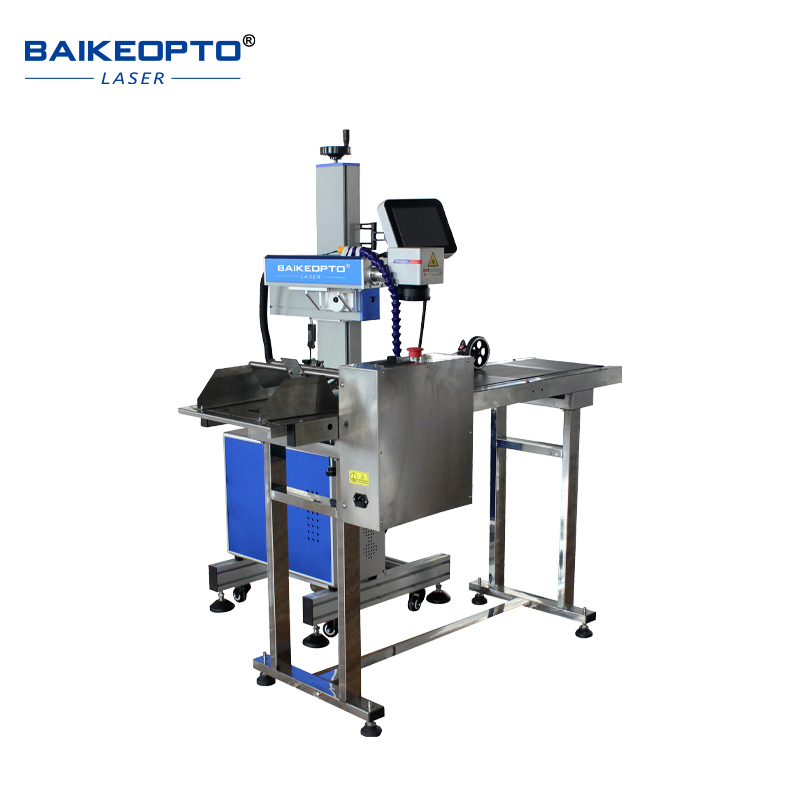 30W High Speed Flying Fiber Laser Marker for Metal Efficient and Precision Fiber Laser Marking Machine