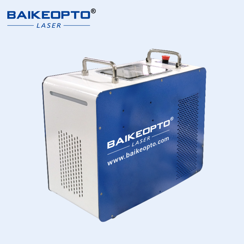 BK-FLC100X 1.5MJ JPT 100W Portable Industrial Pulsed Laser Cleaning Machine for Metal Rust Oil Painting 