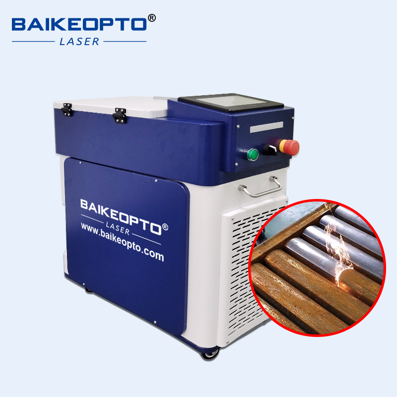 50W Lightweight Pulse Laser Cleaner for Rust Stone Painting Air Cooling Mopa Fiber Laser Cleaning Machine 