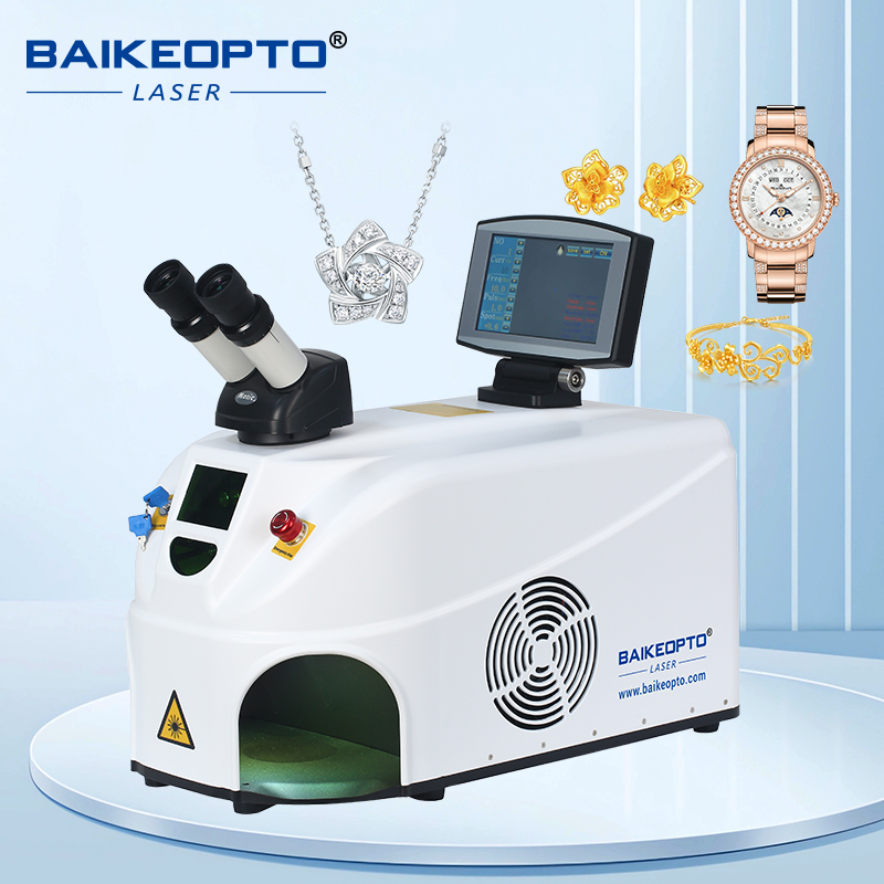 BK-JW100-X1 100W Portable YAG Laser Welding Machine - Jewelry Repair Tool for Gold, Silver, and Platinum
