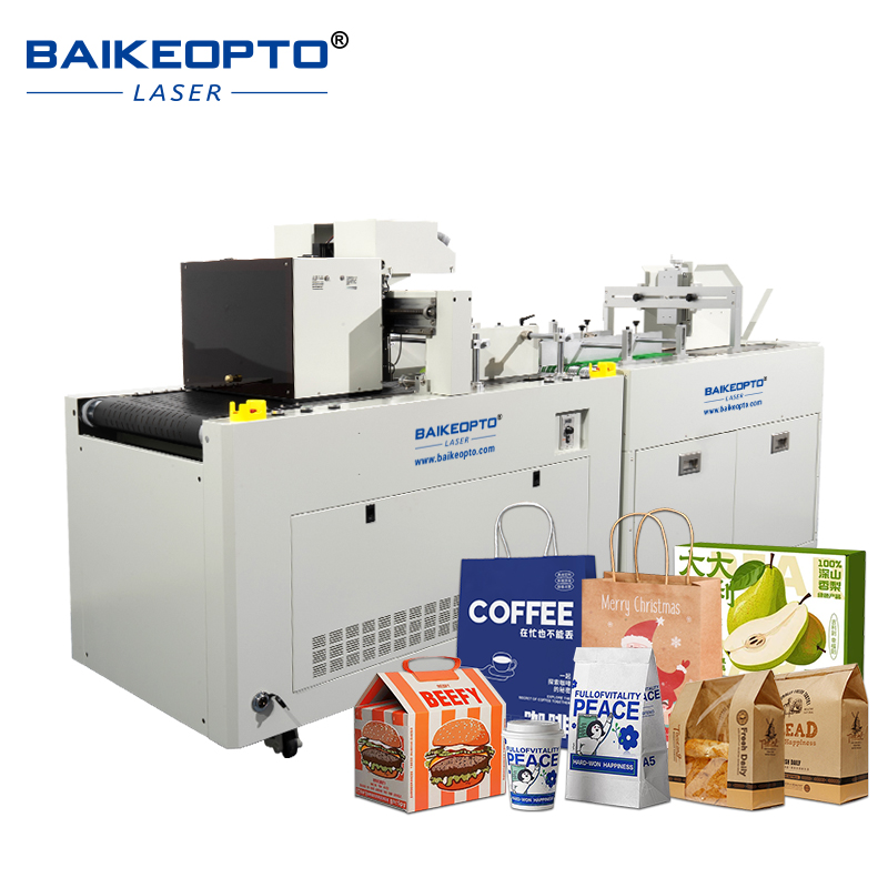 BK-A400X Eco-Friendly One Pass Inkjet Printer: Zero Plate-Making, Low Energy Consumption for Sustainable Packaging Printing
