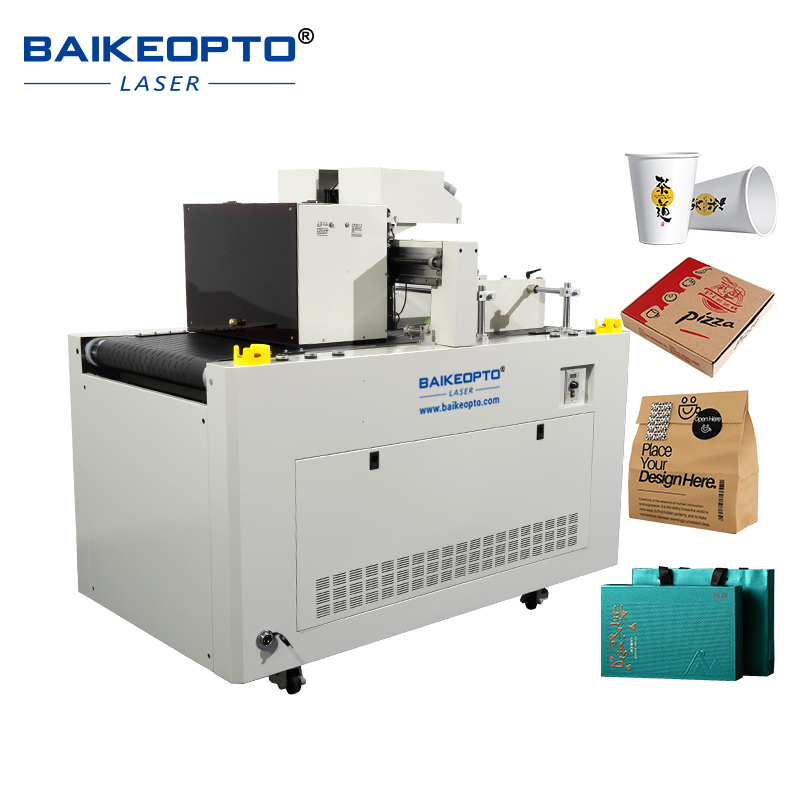 BK-A500X Plus A5 Printing Head Single Pass Digital Inkjet Printer for Napkin Paper Bag Coffee Cup Kraft Paper Card Printing