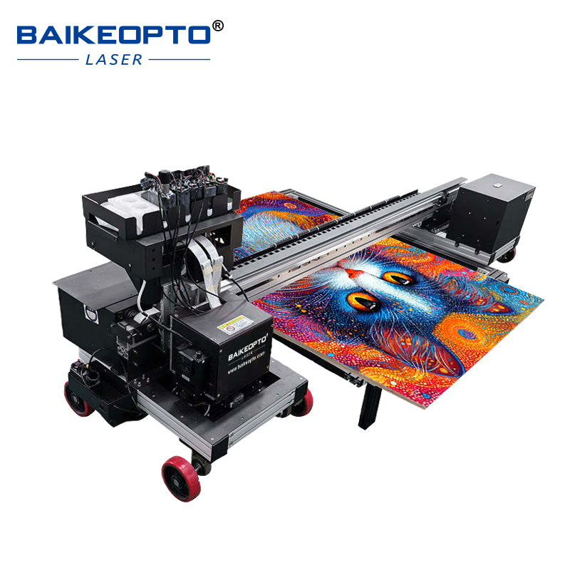 BK-D200WX-5Plus Multi-Purpose Ground and Flatbed UV Inkjet Printer for Signage Industry, Retail Displays, Trade Show Booths & POP