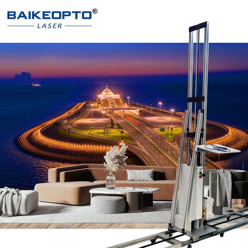 BK-UP3200W Vertical 3D UV Inkjet Wall Printer Use Eco-Friendly Inkjet Wall Printing Machine with Fast Drying Time