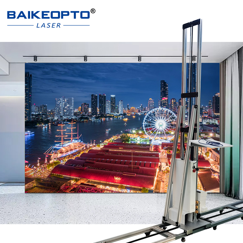BK-UP3200W Vertical 3D UV Inkjet Wall Printer Use Eco-Friendly Inkjet Wall Printing Machine with Fast Drying Time