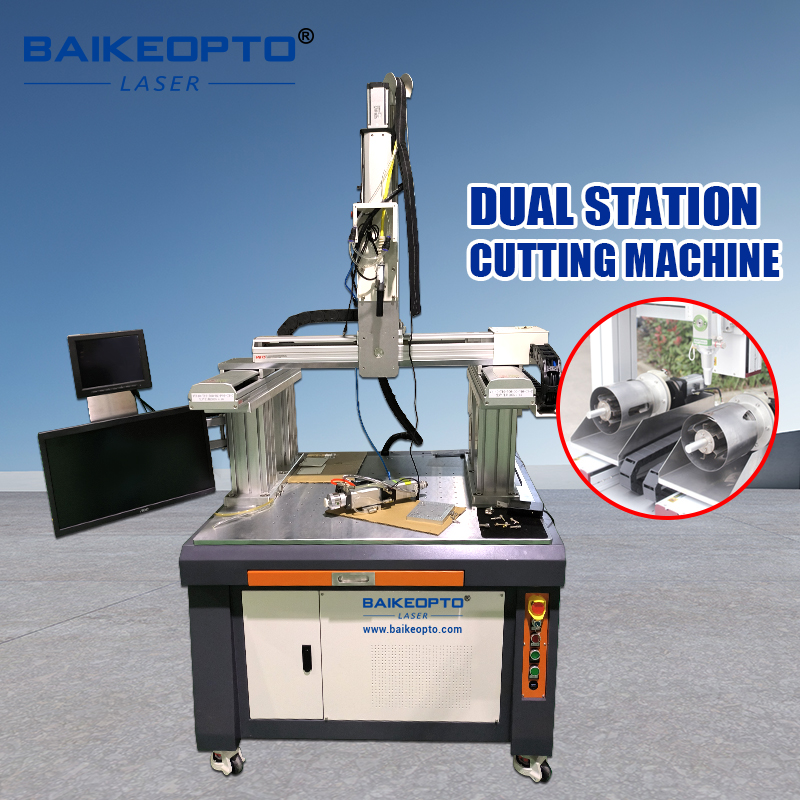 BK-2004S-1000 1000W Advanced Small Flatbed Precision Fiber Laser Cutting Machine for Metal/Stainless Steel/Copper Cutting