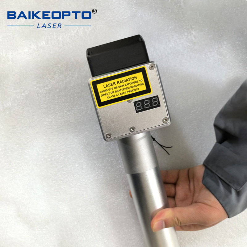 50W Lightweight Pulse Laser Cleaner for Rust Stone Painting Air Cooling Mopa Fiber Laser Cleaning Machine 