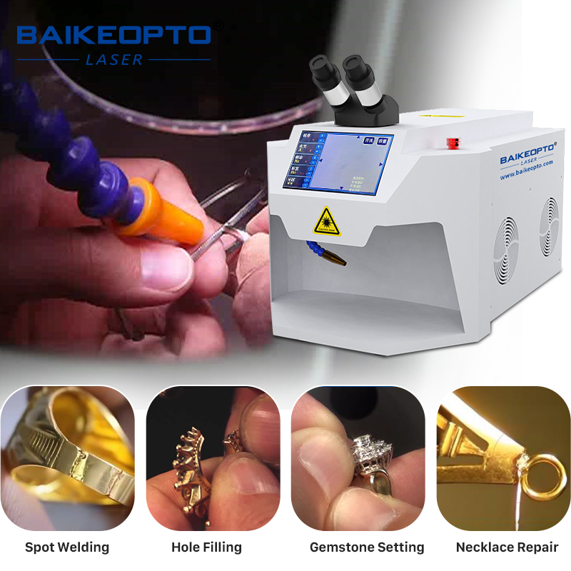 BK-JW200XQ 200W Professional-Grade YAG Laser Welding System for Jewelry, Watches, and Eyewear Repair