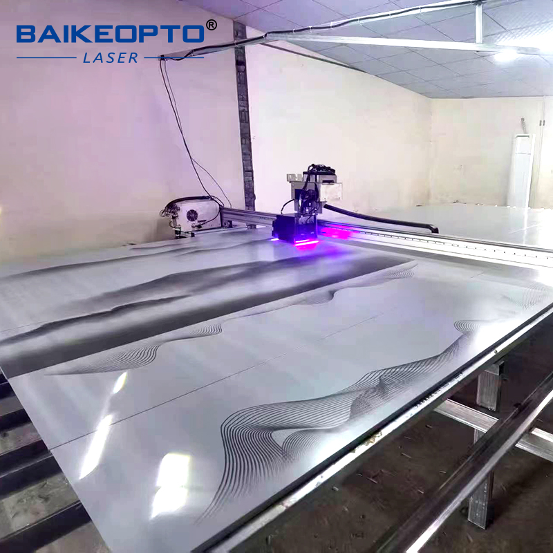 BK-D1600WX-5Plus Multi-Purpose Dual i1600 Printhead 5 Meter Horizontal Printing DIY Flatbed and Floor Inkjet Printer for Signage Industry