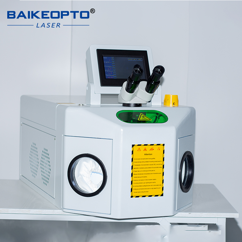 BK-YJW200H 200W Eco-Friendly YAG Laser Jewelry Spot Welder Machine for Platinum/Titanium/Precious Metals